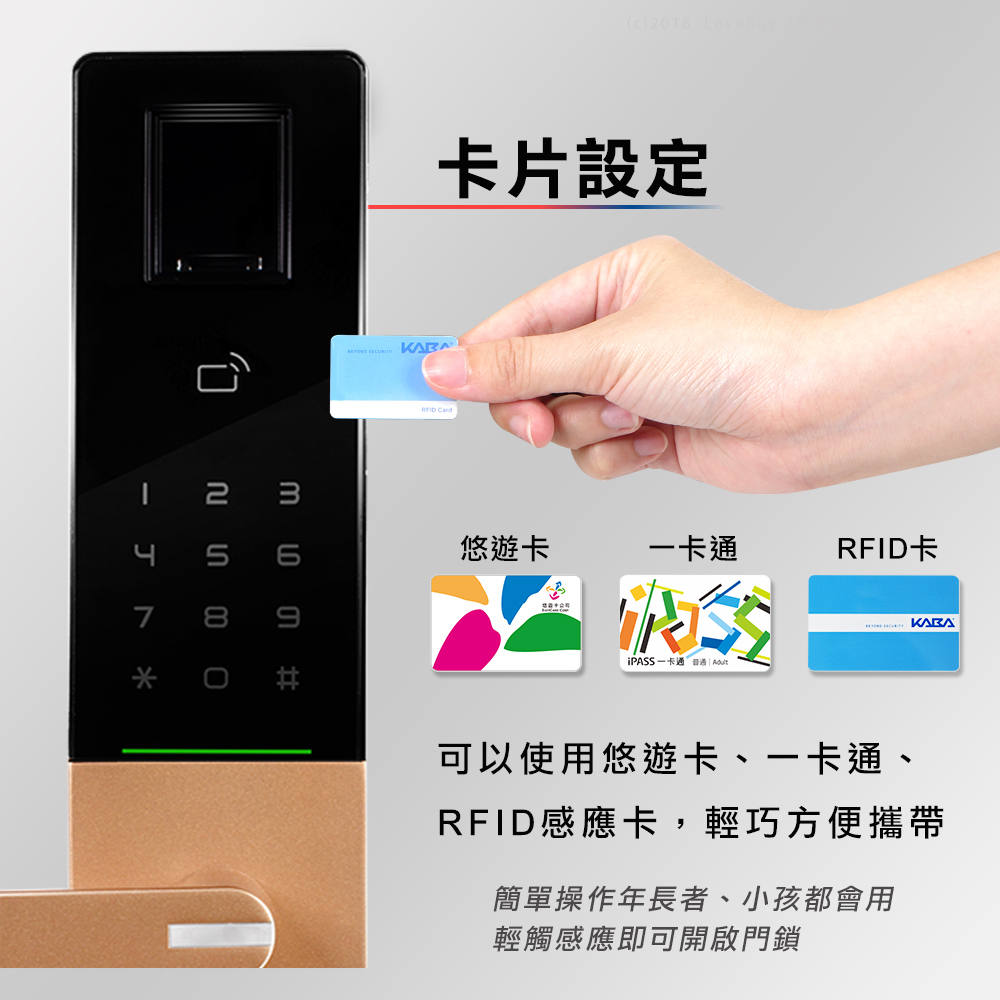 Dormakaba-FSL800 LOCK 5in1