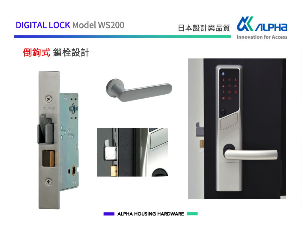 ALPHA-WS200勾鎖