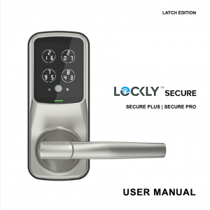 LOCKLY-PDG628 智慧門禁電子鎖